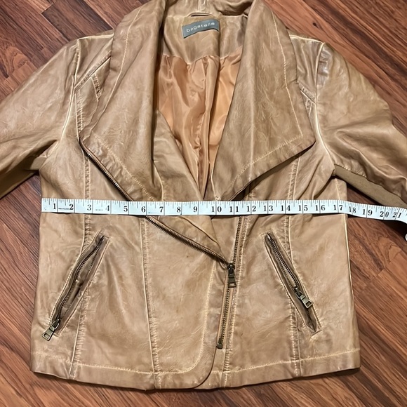 Bagatelle jacket , distressed , moto , faux leather jacket - Picture 14 of 15